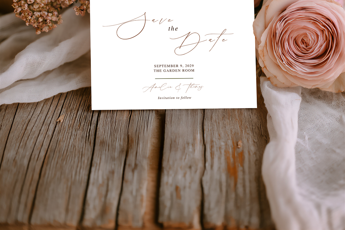 Rustic 4x6 Horizontal Card Mockup, a Product Mockup by Serenefeeling (Photo 4 of 6)