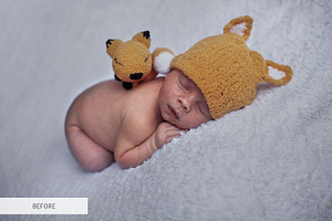 Gentle Newborn Photoshop Actions