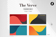 The Verve - Business card template, a Business Card Template by Chanut is industries (Thumbnail 2 of 3)