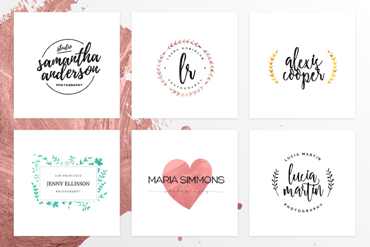 The Humongous Girlpreneurs Logo Pack, a Branding & Logo Template by Mats-Peter Forss (Photo 7 of 14)
