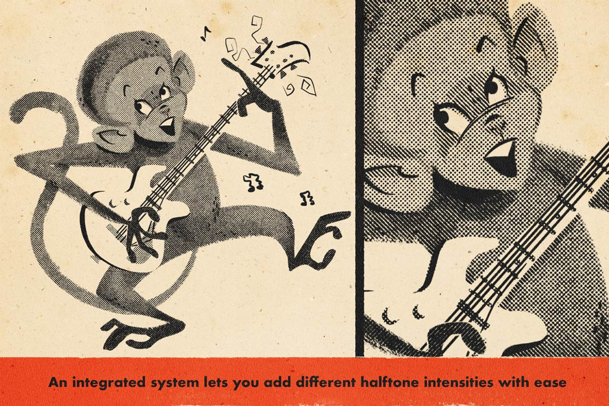 DupliTone Halftone Brushes Procreate, a Brush Add-On by RetroSupply Co. (Photo 11 of 17)