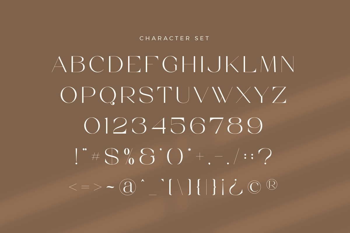 Mocca - Stylish Sans Serif Font, a Sans Serif Font by Aqeel_Art (Photo 9 of 10)