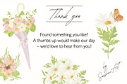 Primrose Watercolor Collection, a Decorative Illustration by Sunshine Art (Thumbnail 8 of 8)