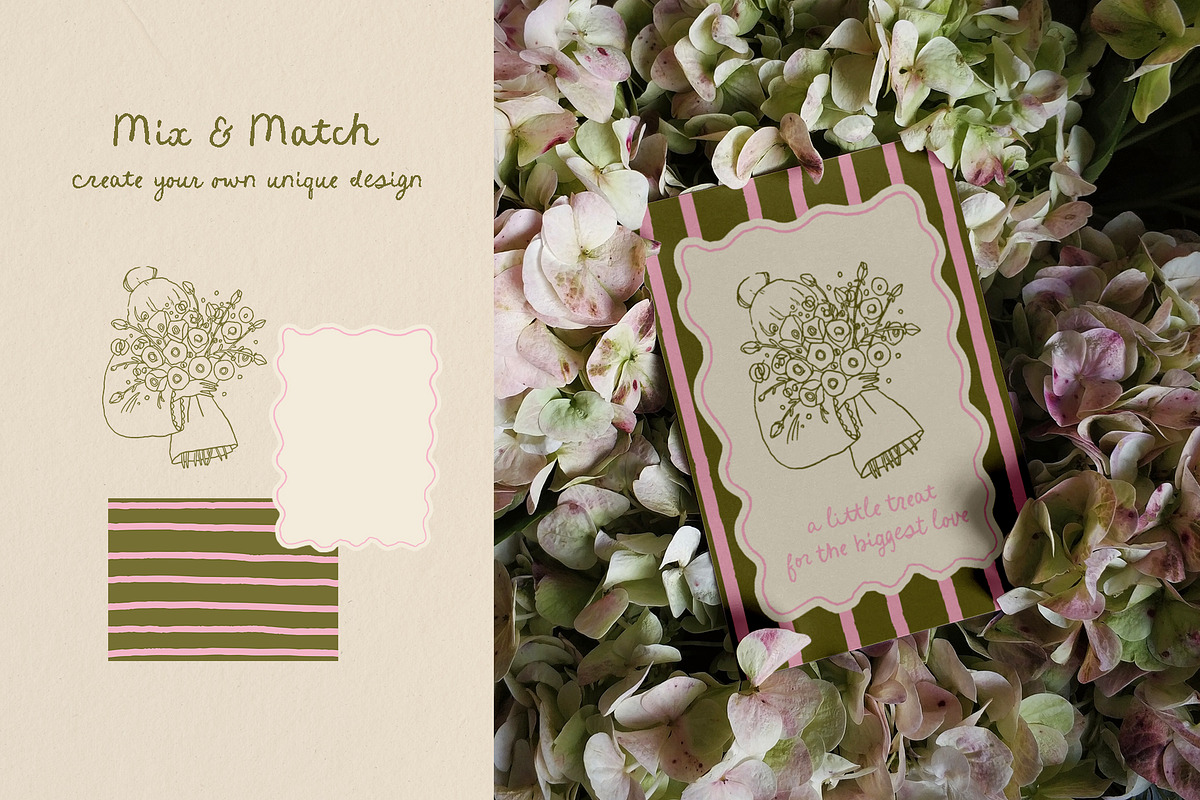 Soft Girl Spring Club - clipart set, an Object Graphic by Cute Atelier (Photo 2 of 13)