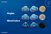 Soft Enamel Pin Mockup, a Product Mockup by SignalSupply (Thumbnail 2 of 7)
