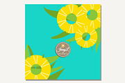 Pineapples Digital Paper and Clipart, a Pattern Graphic by JennyL Designs (Thumbnail 3 of 4)