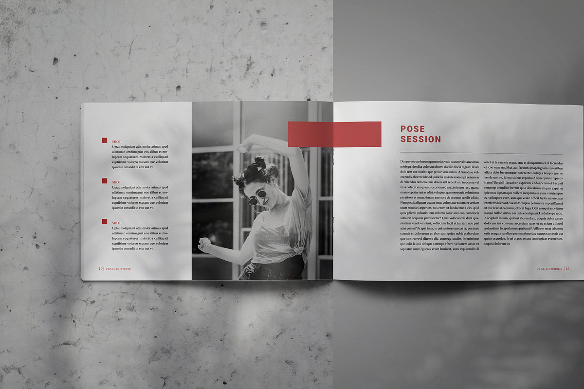 POSE - Lookbook Brochure Template, a Brochure Template by Indotitas (Photo 7 of 9)