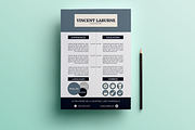 Resume/CV Photoshop & Word Template, a Resume Template by Studio 19 (Thumbnail 3 of 5)