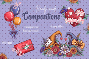 Gnomes, love and flowers., an Illustration by Maycat_store (Thumbnail 6 of 9)