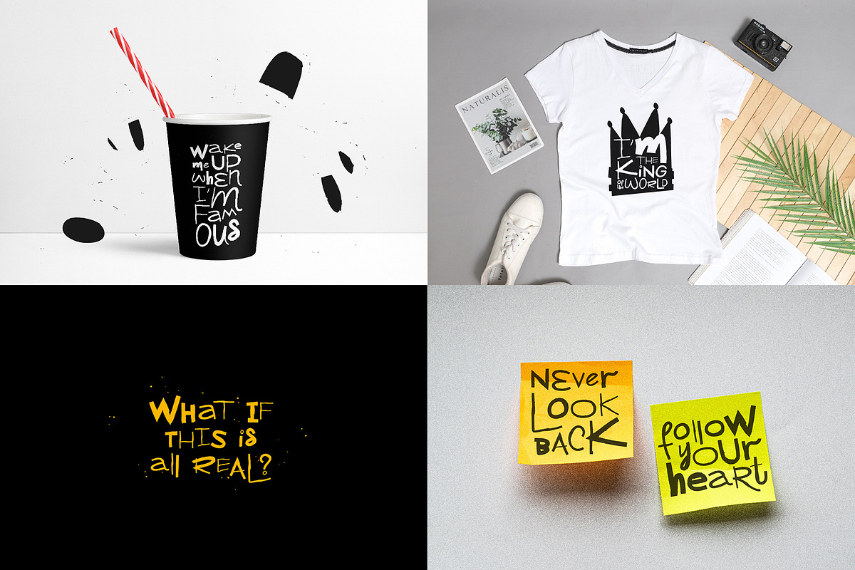 Super Bundle 51 Fonts, a Handwritten Font by chekart (Photo 6 of 10)