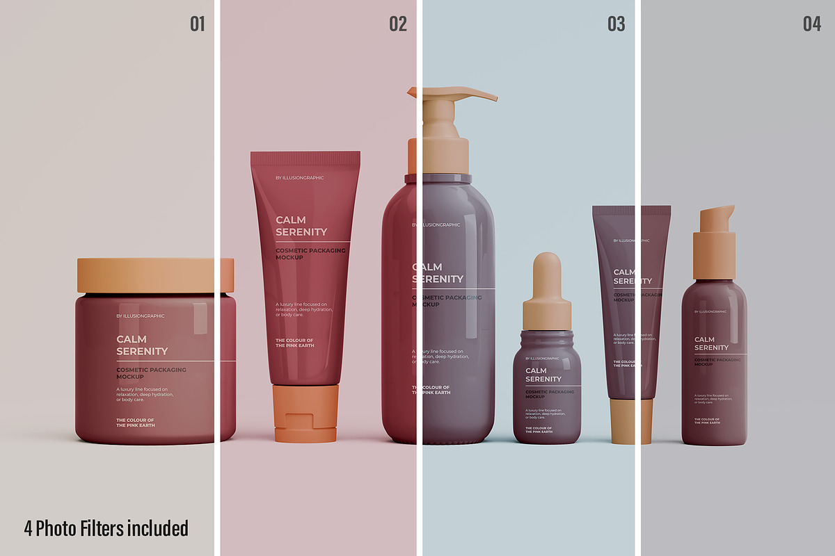 Cosmetic Packaging / Branding Mockup, a Packaging Mockup by Illusiongraphic (Photo 9 of 21)
