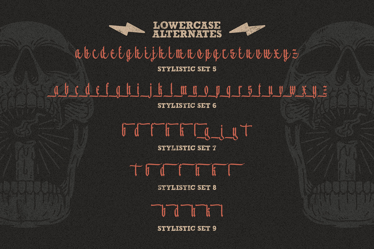 Master Rough Blackletter Typeface, a Blackletter Font by alit design (Photo 13 of 17)