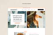 Squarespace template: Lemongrass, a Squarespace Template by Applet Studio (Thumbnail 2 of 5)