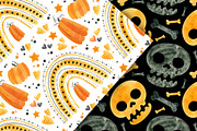Orange Halloween Clipart & Patterns, an Object Graphic by Valin Malin (Thumbnail 11 of 14)