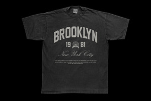 BROOKLYN Tee | Clothing Production, an Object Graphic by LXXXV | DSGN for Apparel