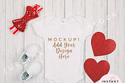 Onesie Mockup Bundle, Baby Bodysuit, an Apparel Mockup by SUBLIME Styled Stock (Thumbnail 4 of 17)