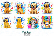 Abstract Musical T-shirt Bundle, a Graphic by Sofia's Fashion (Thumbnail 3 of 3)
