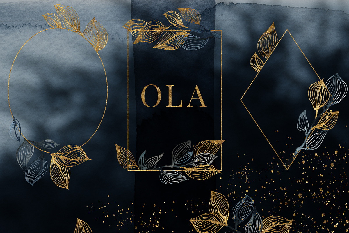 OLA Watercolor Graphic Collection, a Decorative Illustration by Olga Begak Art & Design (Photo 3 of 14)