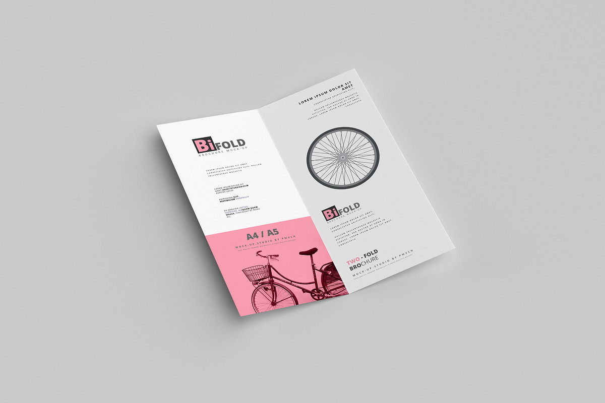 Brochure Mockups - Bi Fold DL, a Print Template by pmvch (Photo 3 of 11)