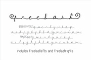 Freelast Font, a Script Font by Fonts & Printables (Thumbnail 1 of 4)
