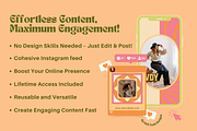 Cowgirl Instagram Post Templates, a Social Media Template by Hell Yeah Designs (Thumbnail 6 of 10)