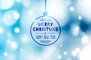6 Christmas blurred backgrounds, a Texture Graphic by redcollegiya design (Thumbnail 1 of 6)