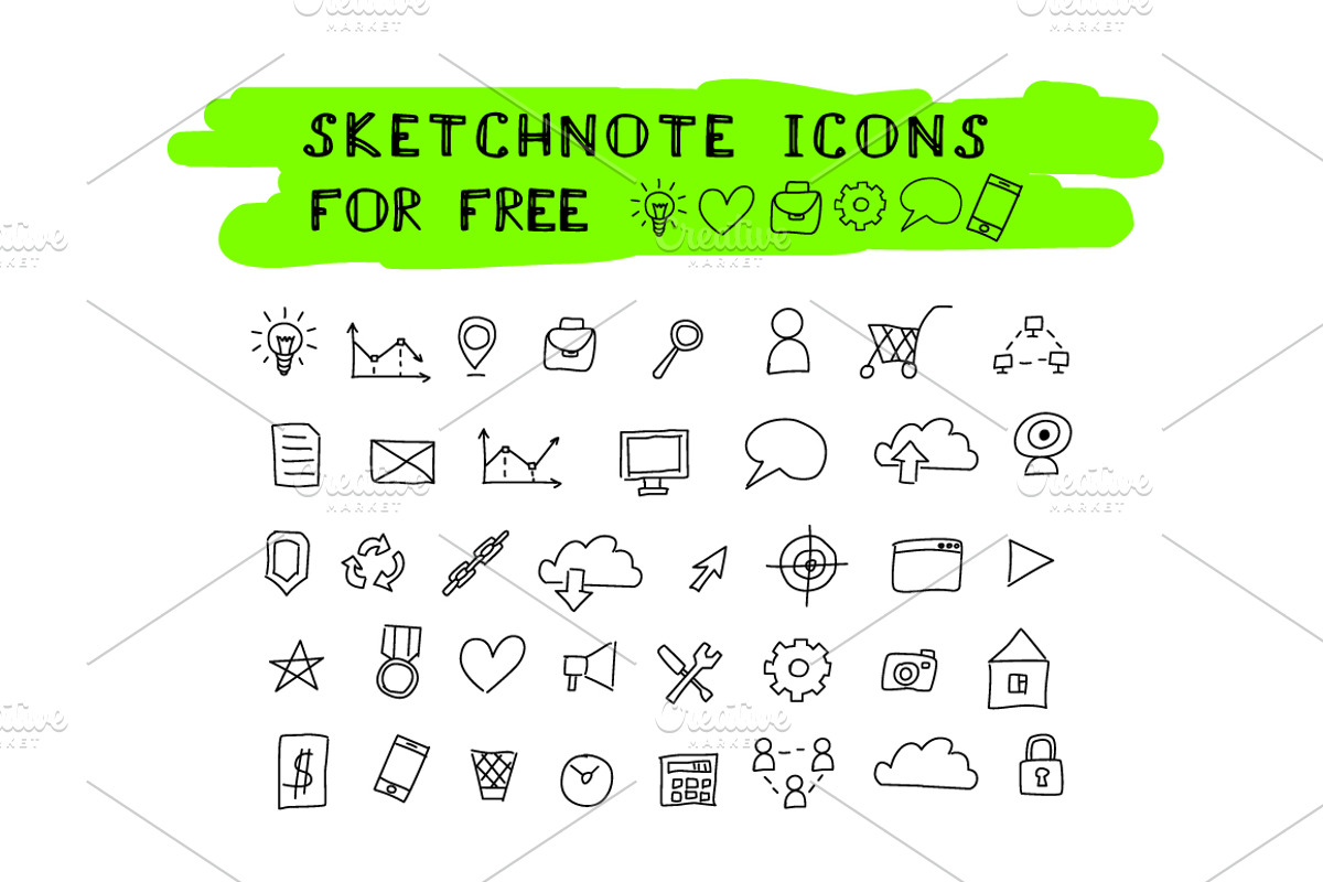 Mister Sketchnote Handwritten Font preview 4