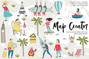 Map Creator, an Illustration by Oksana Stepova (Thumbnail 1 of 17)