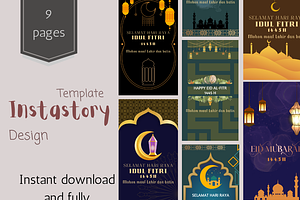 Template instagram story design, a Social Media Template by cliveID