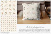 pastel floral seamless patterns set, a Pattern Graphic by Patishop Art (Thumbnail 5 of 9)