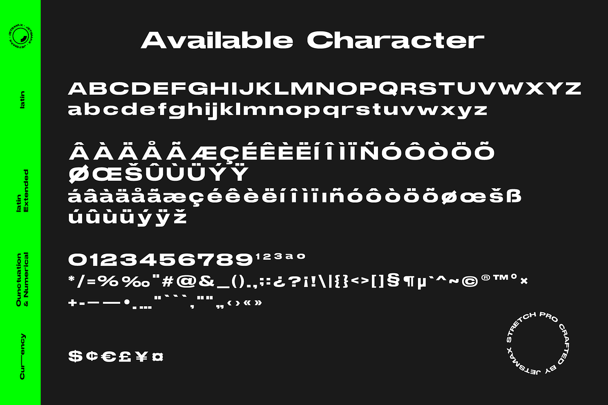 Stretch Pro - Futuristic Typeface preview 7