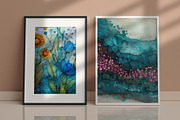 Modern Alcohol Ink Illustration, a Decorative Illustration by Housui Patterns (Thumbnail 3 of 9)