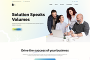 Melting- Business Cunsultancy Page, a Landing Page Template by Sujun Baidyaa (Thumbnail 2 of 2)