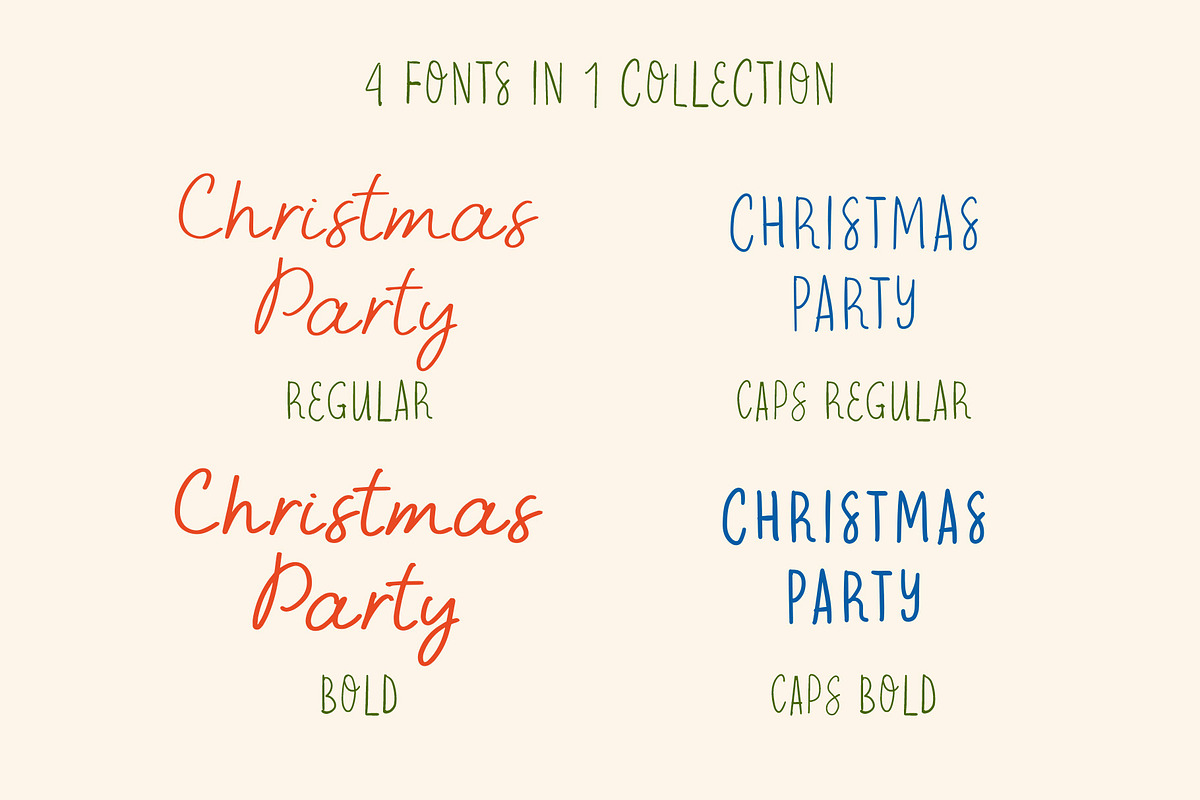 Whimsical Font Duo, Christmas Icons, a Script Font by Ayya Studio (Photo 10 of 13)