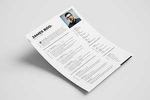 Resume CV Template 04