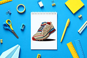 Sneakers Clipart, Footwear Graphics, a Sport Illustration by QM_ART (Thumbnail 5 of 7)