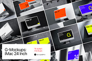 G-Mockups: iMac 24 Inch, a Mac Mockup by ls.graphics (Thumbnail 1 of 9)