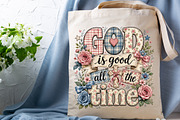 God Is Good All The Time Sublimation, a Seasonal Illustration by YA Design (Thumbnail 3 of 4)