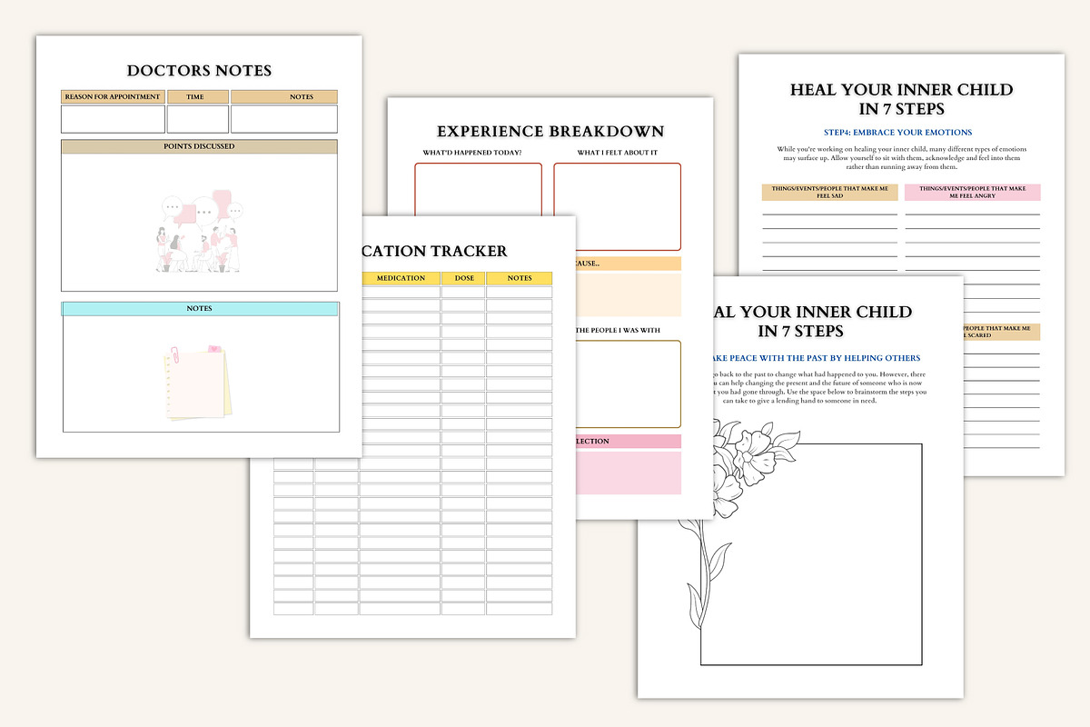 2026 Therapy Worksheet Mega Bundle preview 8