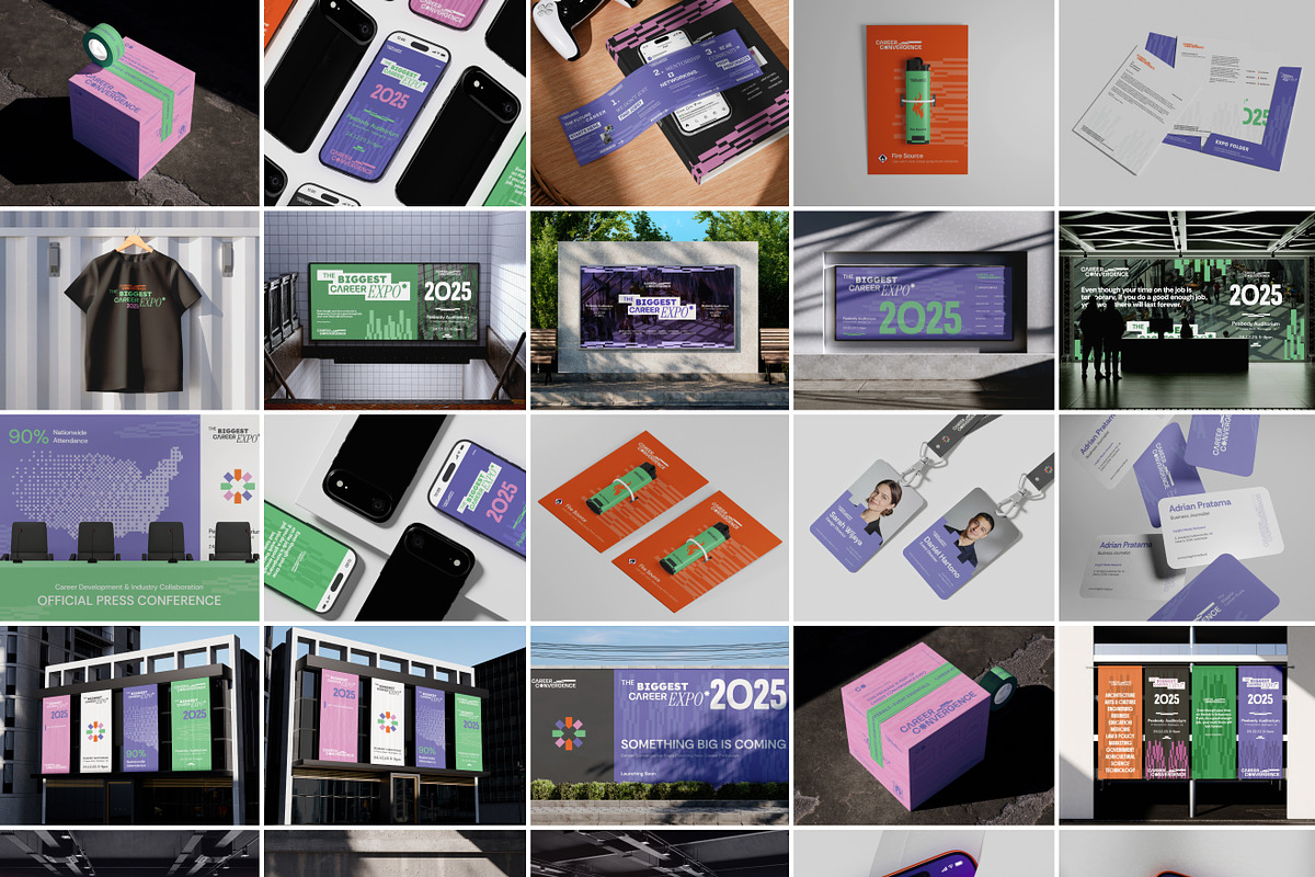Conference & Exhibition Mockups, a Mockup by Vitora Mockup (Photo 2 of 15)