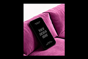 Phone Mockup Minimalist Velvety 4:5, an iPhone Mockup by rodrigofkaminski (Thumbnail 2 of 3)