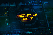 Sci Fi UI Set, an Object Illustration by Olga Ryzychenko (Thumbnail 1 of 8)