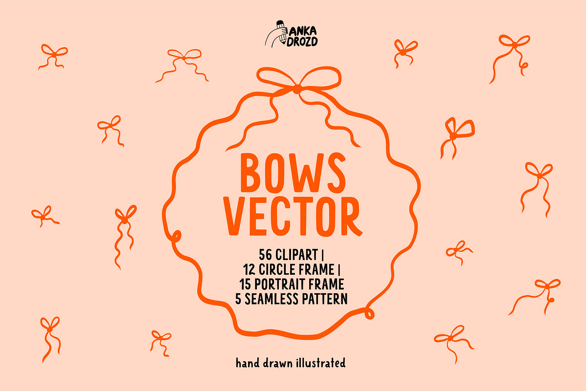 Bows Vector, an Object Graphic by AnkaDrozd (Photo 1 of 8)
