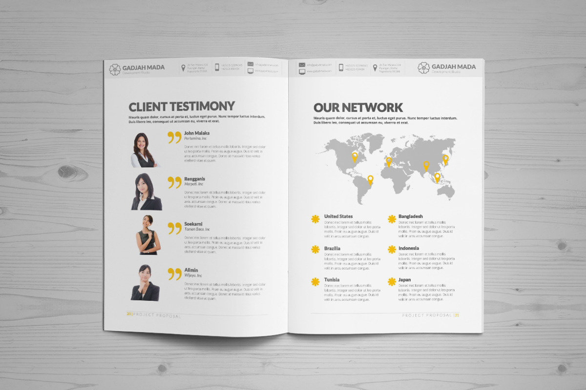 Proposal Template, a Stationery Template by binangkit (Photo 9 of 19)