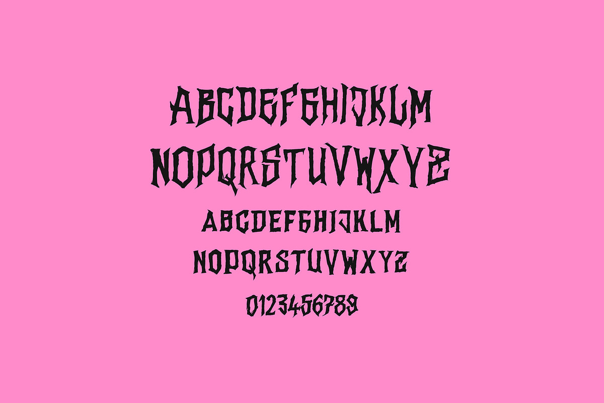 Vertigo Death, a Blackletter Font by Mirco Zett (Photo 2 of 6)