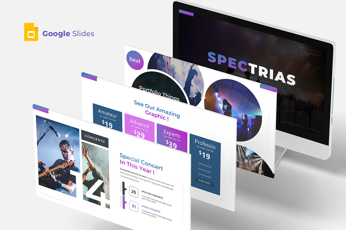 Spectrias - Google Slides Template, a Presentation Template by AQR Studio
