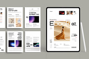 Minimal Ebook Layout Template, an UI Kit Template by ContestDesign (Thumbnail 1 of 5)
