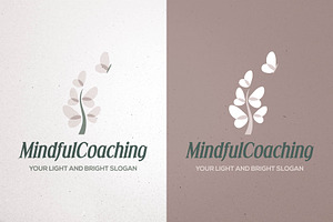 Butterfly Brand Mark | Canva & AI