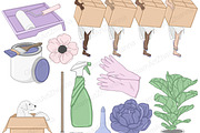 Moving Clipart, an Object Illustration by GlamArtZhanna (Thumbnail 4 of 5)