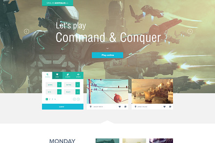 FLAT - fully layered PSD Template